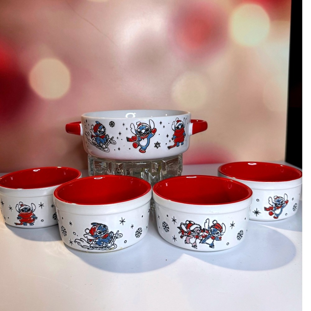 Disney Lilo and‎ Stitch - Stitch and Angel - Holiday Bakeware Set